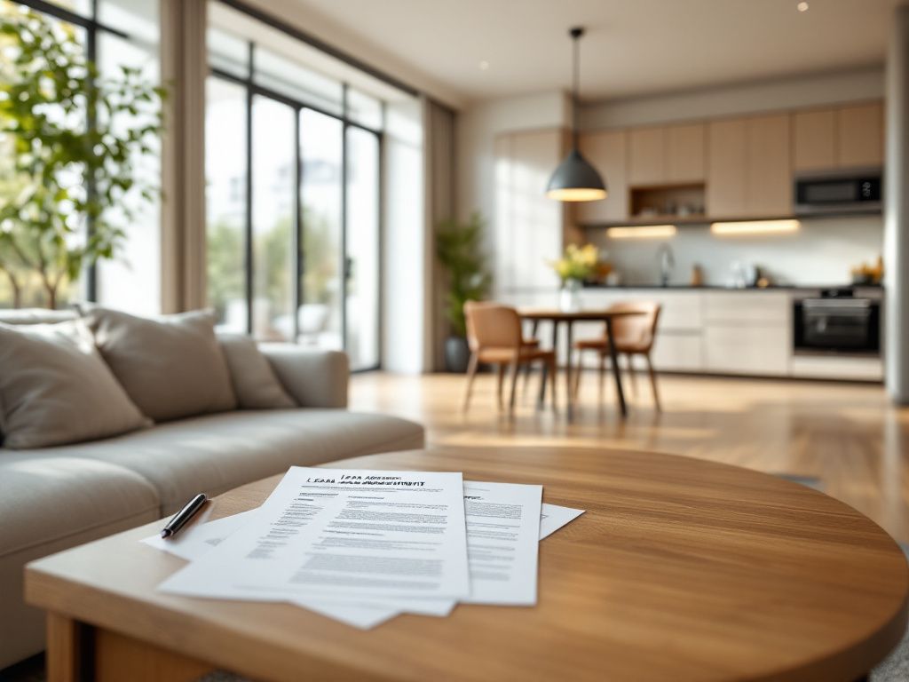 Le contrat de location et l'état des lieux