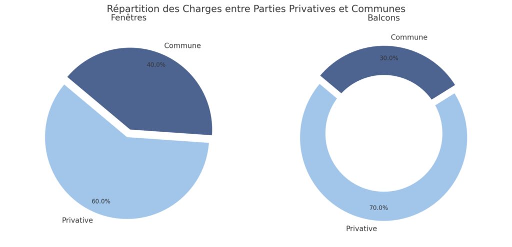 Responsabilités et charges liées aux parties privatives