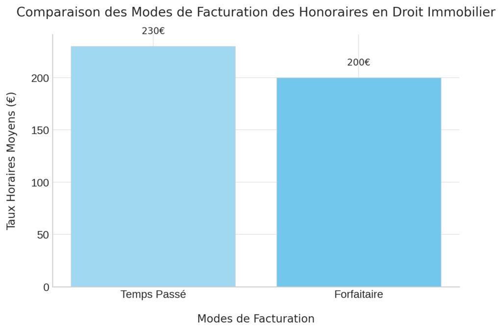Les différents modes de facturation des honoraires