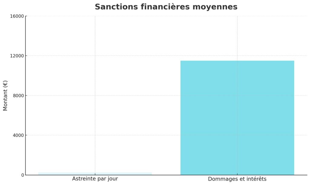Les sanctions et réparations envisageables Les sanctions et réparations envisageables